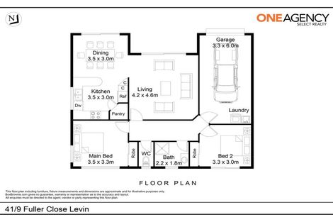 Photo of property in Rangeview Villas, 41/9 Fuller Close, Levin, 5510