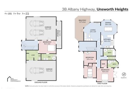 Photo of property in 2/3 Albany Highway, Unsworth Heights, Auckland, 0632