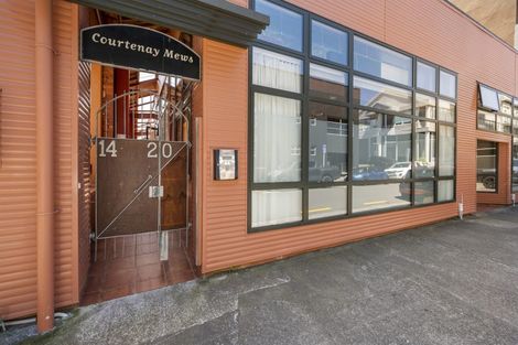 Photo of property in Courtenay Mews Apartments, 7/14 Alpha Street, Te Aro, Wellington, 6011