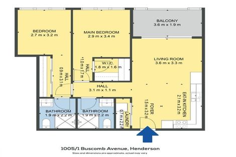 Photo of property in 1005/1 Buscomb Avenue, Henderson, Auckland, 0610