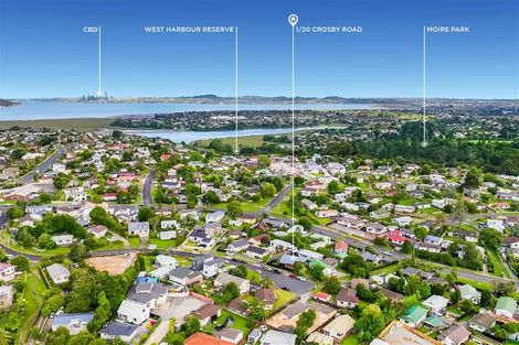 Photo of property in 1/20 Crosby Road, West Harbour, Auckland, 0618