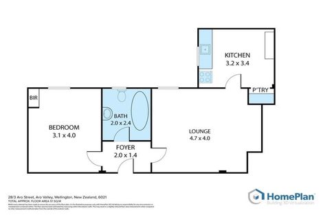 Photo of property in Blythswood Flats, 28/3 Aro Street, Aro Valley, Wellington, 6021