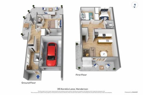 Photo of property in 35 Korokio Lane, Henderson, Auckland, 0612