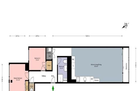 Photo of property in Monument Apartments, 3c/245 Wakefield Street, Te Aro, Wellington, 6011