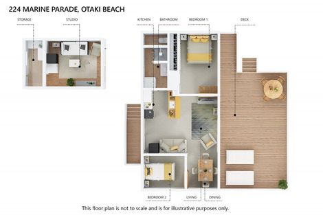 Photo of property in 224 Marine Parade, Otaki Beach, Otaki, 5512