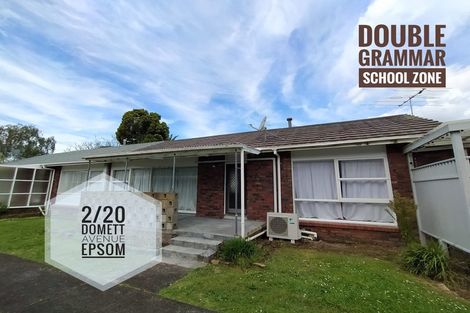 Photo of property in 2/20 Domett Avenue, Epsom, Auckland, 1023