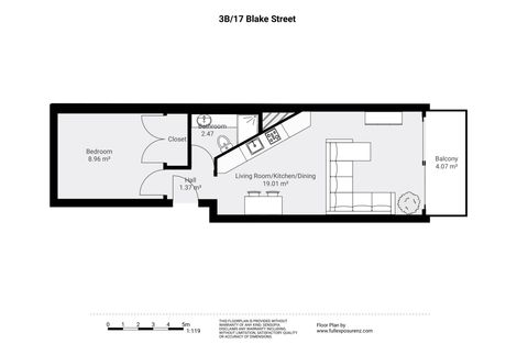 Photo of property in 3b/17 Blake Street, Ponsonby, Auckland, 1011