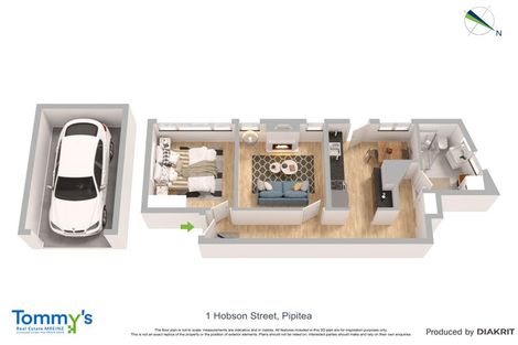 Photo of property in Hobson Flats, 2/1 Hobson Street, Pipitea, Wellington, 6011