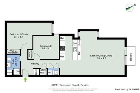 Photo of property in Republic Apartments, 8c/10 Lorne Street, Te Aro, Wellington, 6011