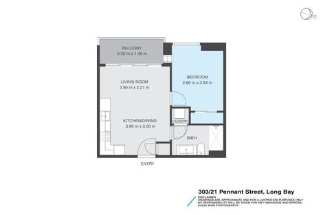 Photo of property in 303/21 Pennant Street, Long Bay, Auckland, 0630