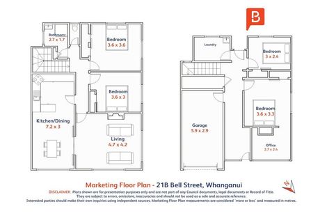Photo of property in 21b Bell Street, Whanganui, 4500
