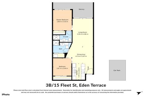 Photo of property in 3b/15 Fleet Street, Eden Terrace, Auckland, 1021