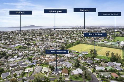 Photo of property in 1/3 Kennedy Avenue, Forrest Hill, Auckland, 0620