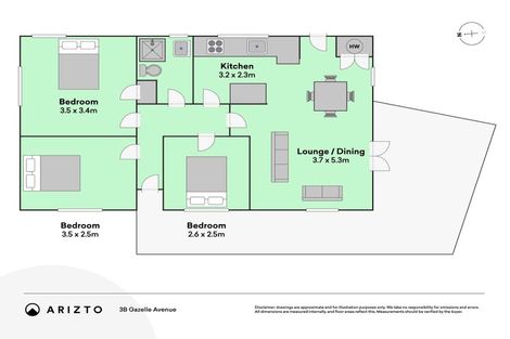 Photo of property in 3b Gazelle Avenue, Beach Haven, Auckland, 0626