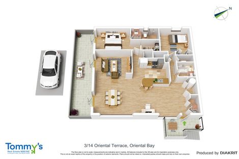 Photo of property in 3/14 Oriental Terrace, Oriental Bay, Wellington, 6011