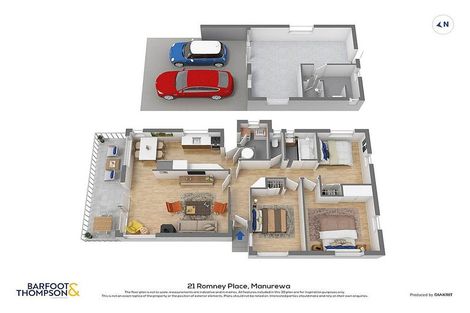 Photo of property in 21 Romney Place, Manurewa, Auckland, 2102