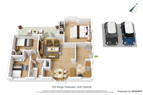 Photo of property in 133 Kings Crescent, Hutt Central, Lower Hutt, 5010