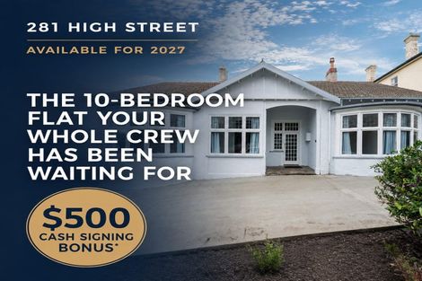 Photo of property in 281 High Street, Dunedin Central, Dunedin, 9016