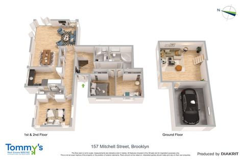 Photo of property in 157 Mitchell Street, Brooklyn, Wellington, 6021