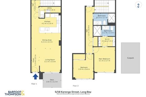 Photo of property in 8/19 Windlass Street, Long Bay, Auckland, 0630