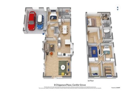 Photo of property in 8 Chippewa Place, Conifer Grove, Takanini, 2112