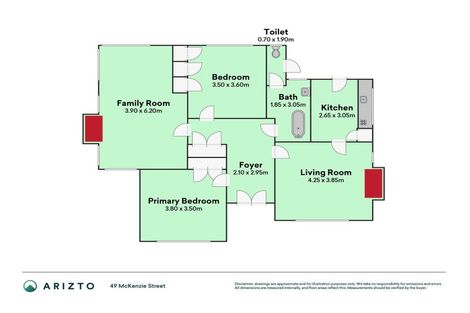 Photo of property in 49 Mckenzie Street, Geraldine, 7930