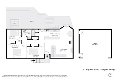 Photo of property in 20 Kapuka Road, Mangere Bridge, Auckland, 2022