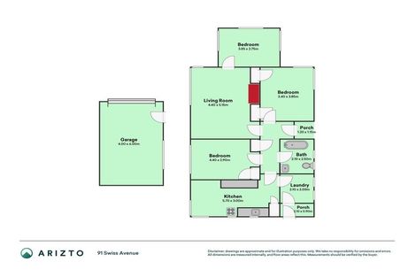 Photo of property in 91 Swiss Avenue, Gonville, Whanganui, 4501