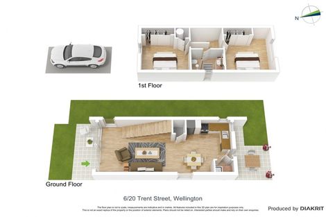 Photo of property in 6/20 Trent Street, Island Bay, Wellington, 6023