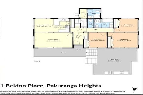 Photo of property in 1 Beldon Place, Pakuranga Heights, Auckland, 2010