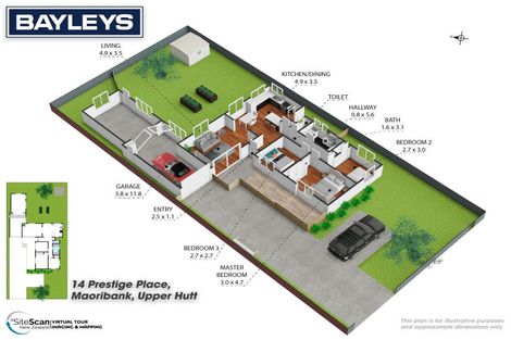 Photo of property in 14 Prestige Place, Maoribank, Upper Hutt, 5018