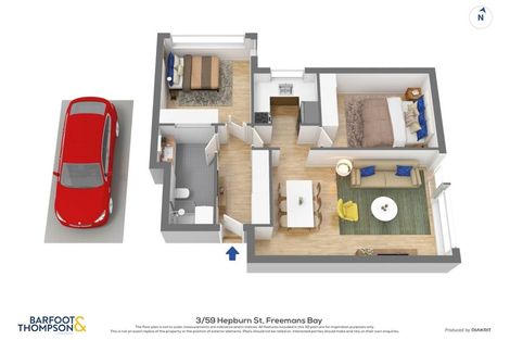 Photo of property in 3/59 Hepburn Street, Freemans Bay, Auckland, 1011