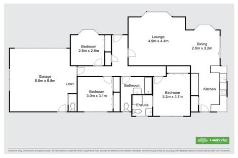 Photo of property in 4 Knox Place, Leamington, Cambridge, 3432