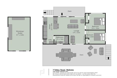 Photo of property in 7 Tetley Road, Surfdale, Waiheke Island, 1081