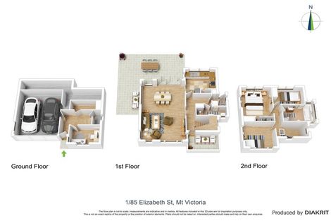 Photo of property in 1/85 Elizabeth Street, Mount Victoria, Wellington, 6011