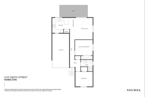 Photo of property in 2/43 Smith Street, Frankton, Hamilton, 3204