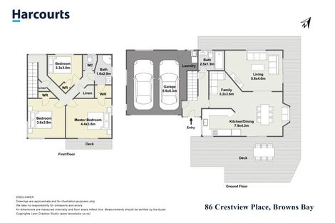 Photo of property in 86 Crestview Place, Browns Bay, Auckland, 0630