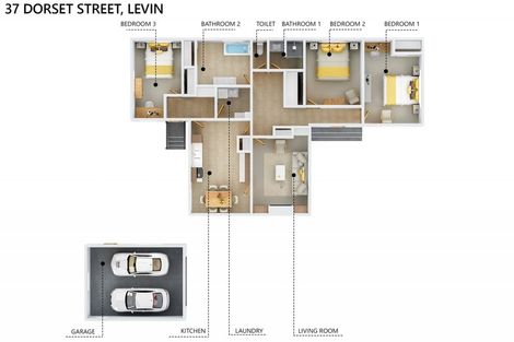 Photo of property in 37 Dorset Street, Levin, 5510