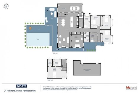 Photo of property in 24 Richmond Avenue, Northcote Point, Auckland, 0627