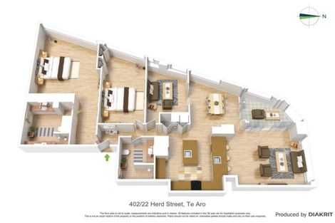 Photo of property in Chaffers Dock, 402/22 Herd Street, Te Aro, Wellington, 6011