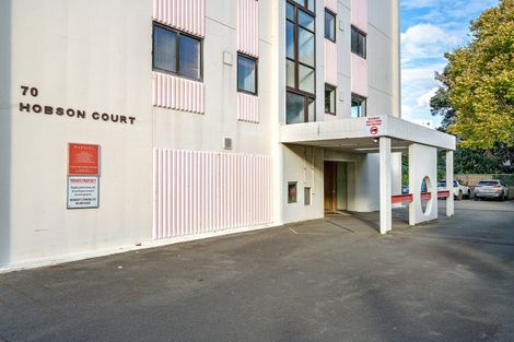 Photo of property in Hobson Court Flats, 19/70 Hobson Street, Thorndon, Wellington, 6011