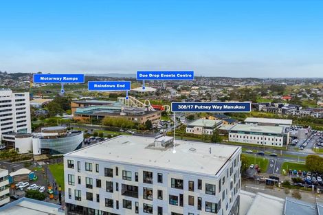 Photo of property in Twin Towers, 302/17 Putney Way, Manukau, Auckland, 2104