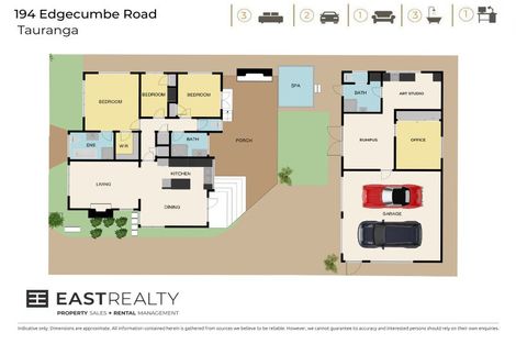 Photo of property in 194 Edgecumbe Road, Tauranga South, Tauranga, 3112