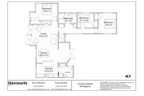 Photo of property in 113 Grey Street, College Estate, Whanganui, 4500