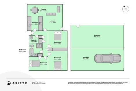 Photo of property in 37 Corlett Street, Utuhina, Rotorua, 3015