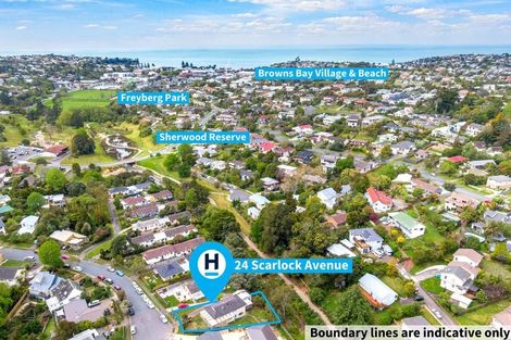 Photo of property in 22 Scarlock Avenue, Browns Bay, Auckland, 0630