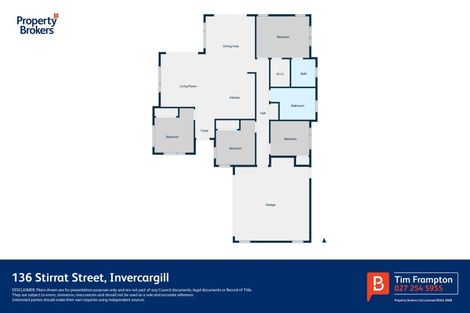 Photo of property in 136 Stirrat Street, Kingswell, Invercargill, 9812