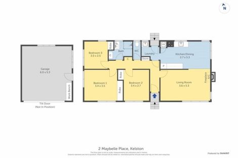 Photo of property in 2 Maybelle Place, Kelston, Auckland, 0602