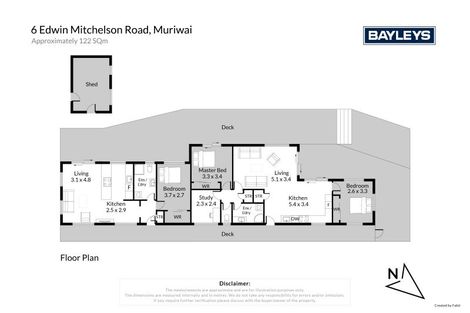 Photo of property in 6 Edwin Mitchelson Road, Muriwai, Waimauku, 0881