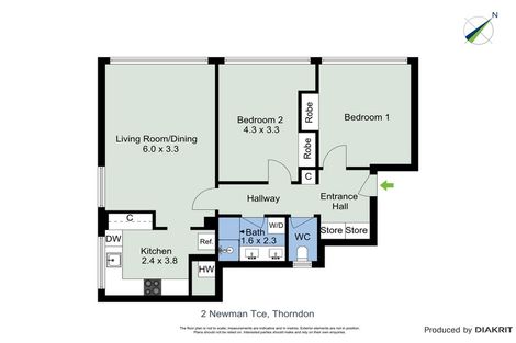 Photo of property in Newman Court Apartments, 2 Newman Terrace, Thorndon, Wellington, 6011